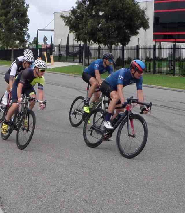 Marc and Fraser at the Footscray CC criterium (A Grade)  